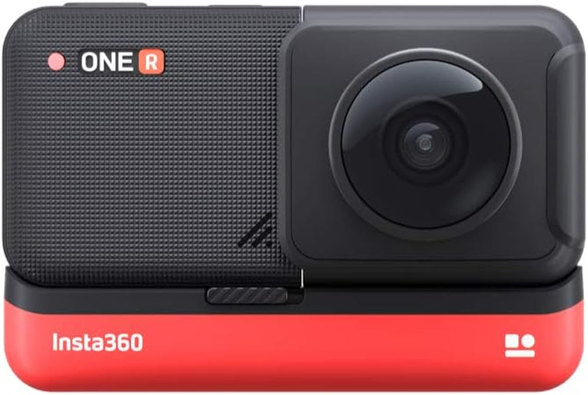 ONE R 360 Edition – 5.7K 360 Degree Camera with Stabilization, IPX8 Waterproof, Invisible Selfie Stick Effect, Touch Screen, AI Editing